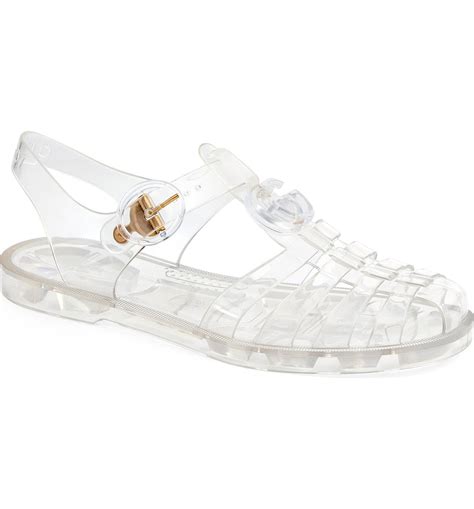 gucci sandal nordstrom|Gucci transparent sandals.